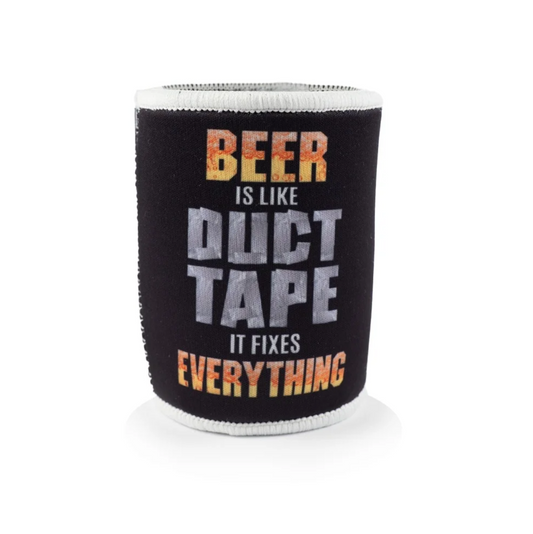 Duct tape naughty novelty beer can cooler