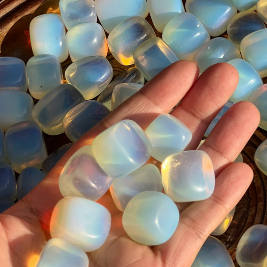 Opalite crystal tumble stone