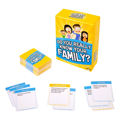 Do you know your family game