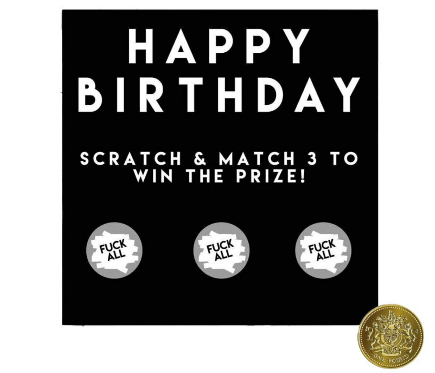 Happy Birthday naughty greeting card