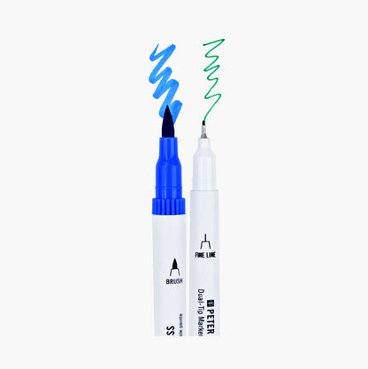 Dual-Tip Colouring Markers set of 60