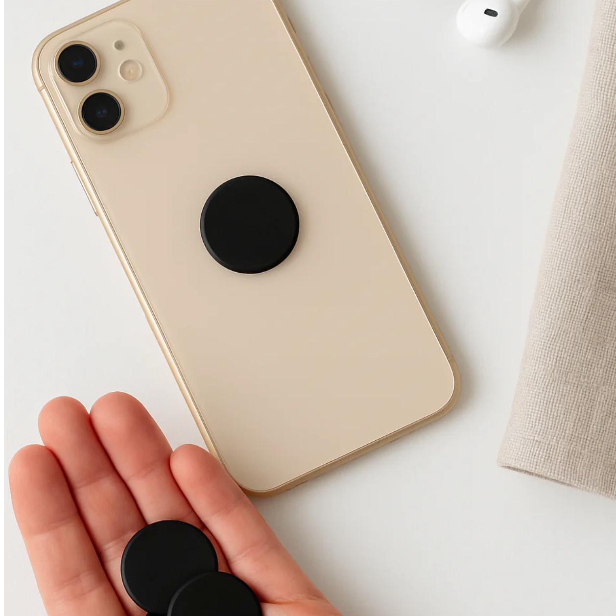 High quality Shungite crystal phone sticker