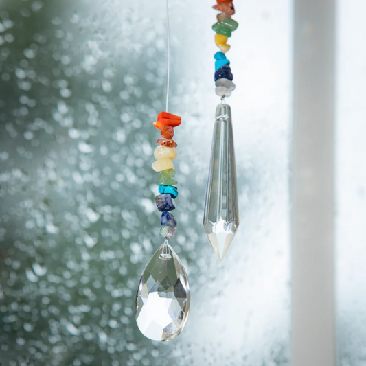 Chakra crystal Sun catcher