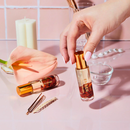 Red jasper crystal infused perfume oil