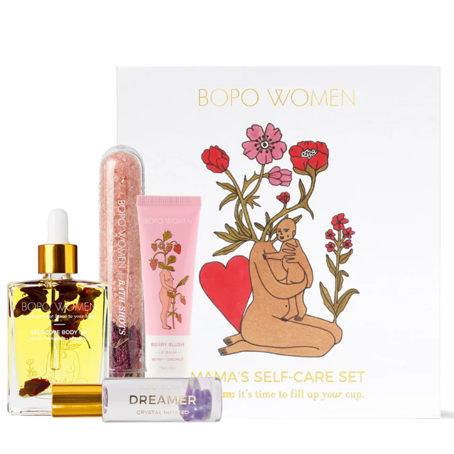 Mother's self care gift box set