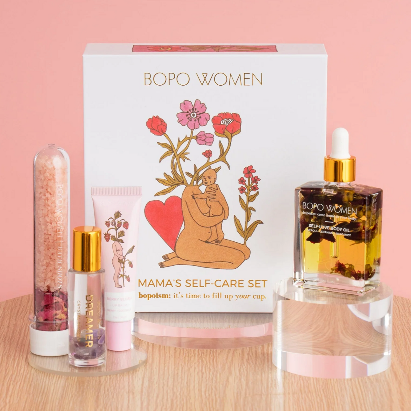 Mother's self care gift box set