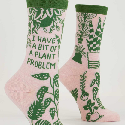 Bit of a plant problem socks