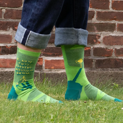 Fucking beautiful lawn socks