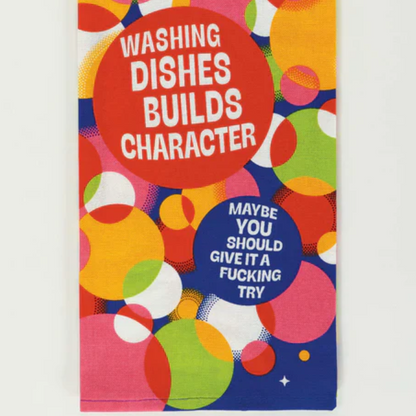 Do the fucking dishes tea towel