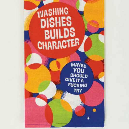 Do the fucking dishes tea towel