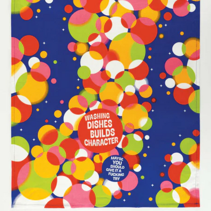 Do the fucking dishes tea towel