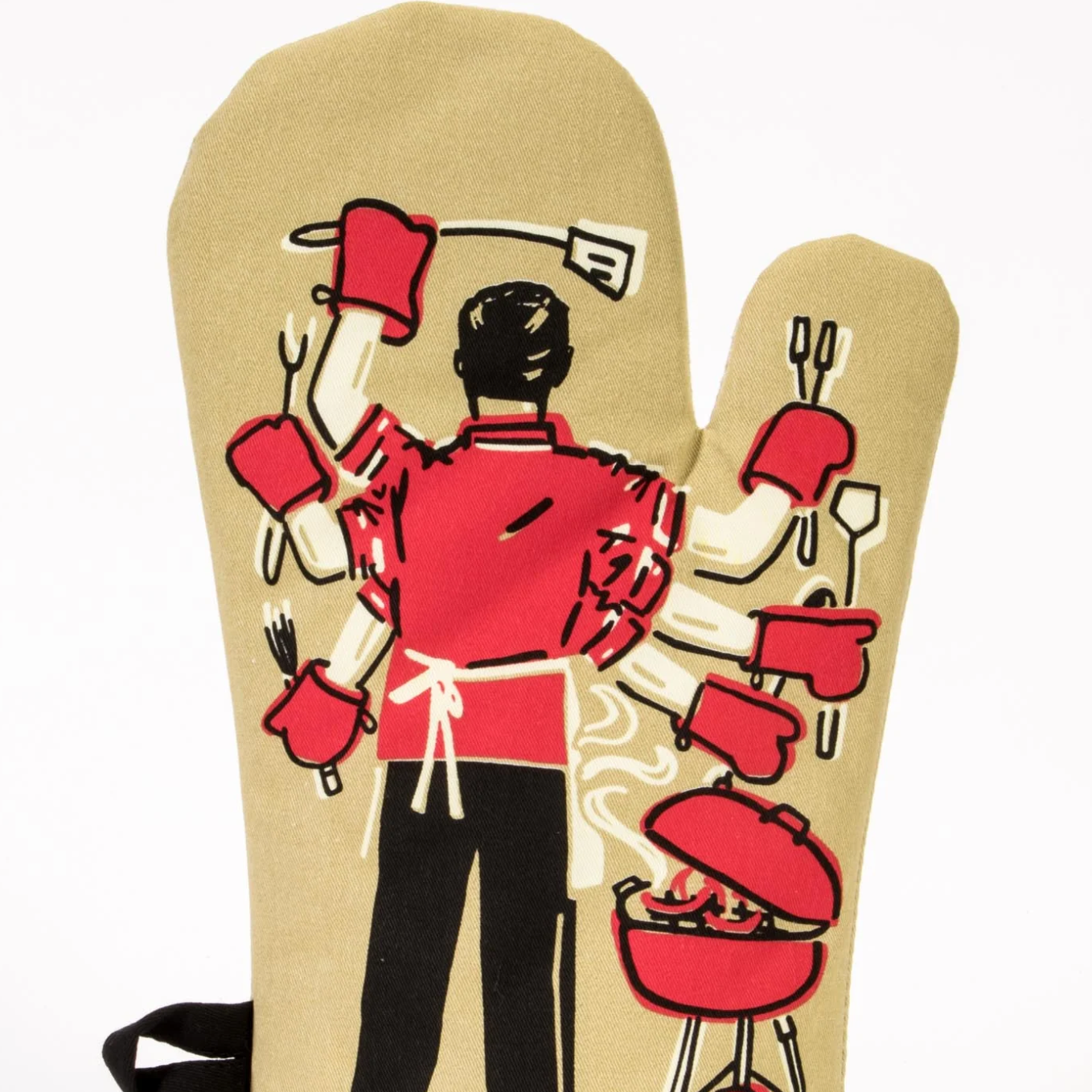 Feed you fuckers oven mitt