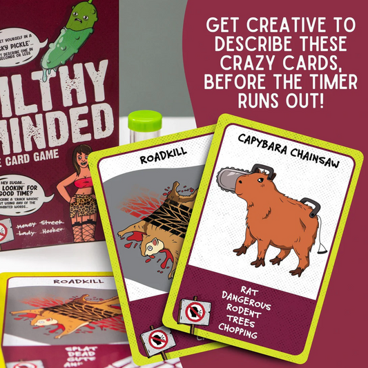 Filthy minded card game