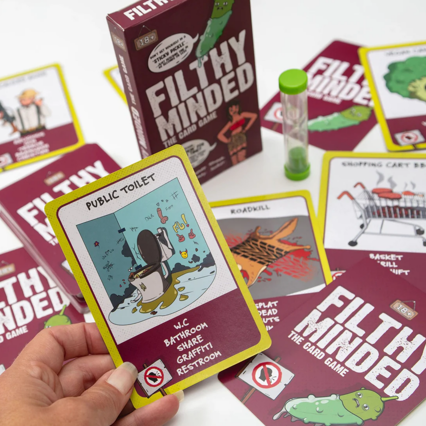 Filthy minded card game