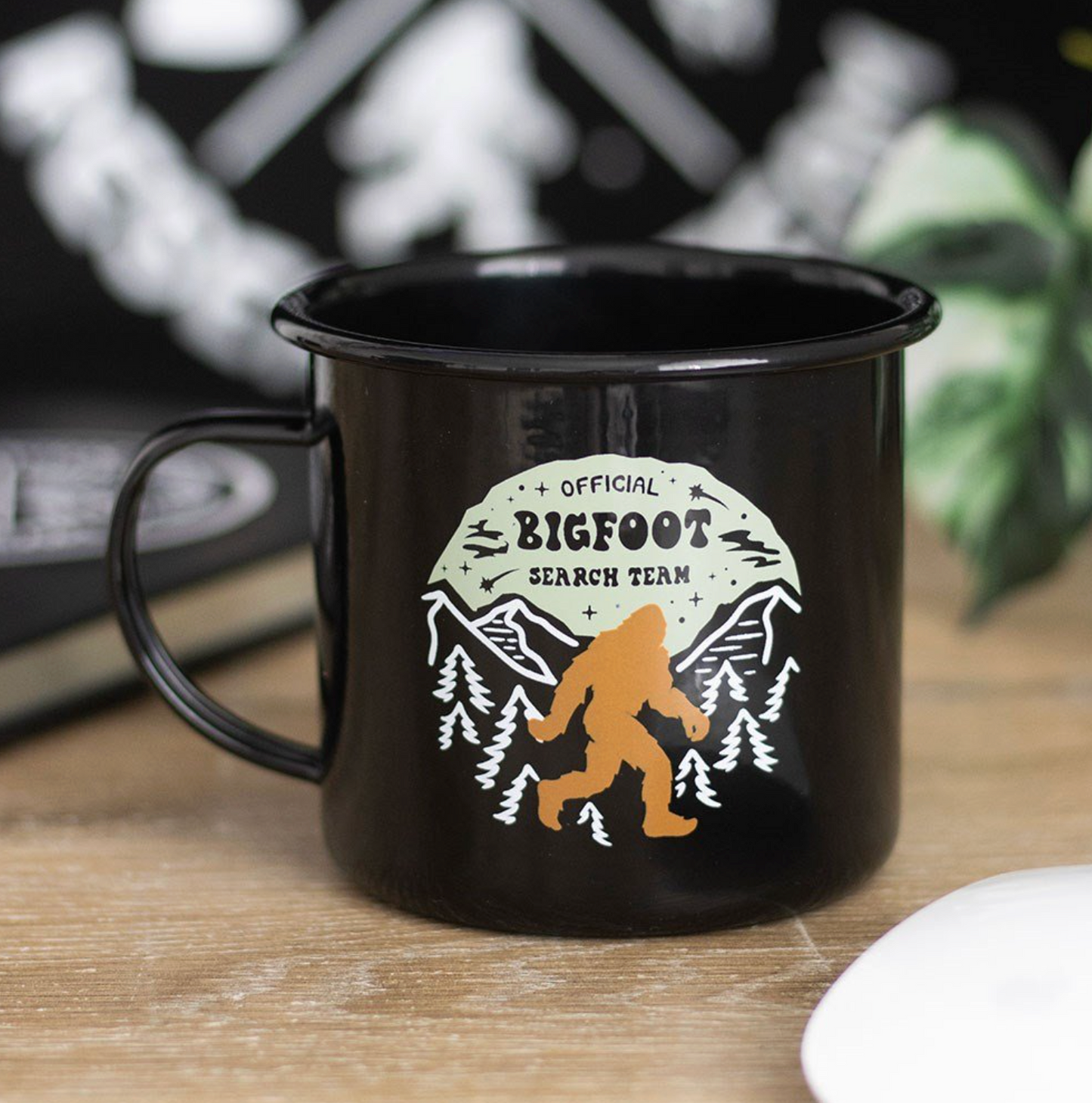 Big foot enamel camp coffee mug