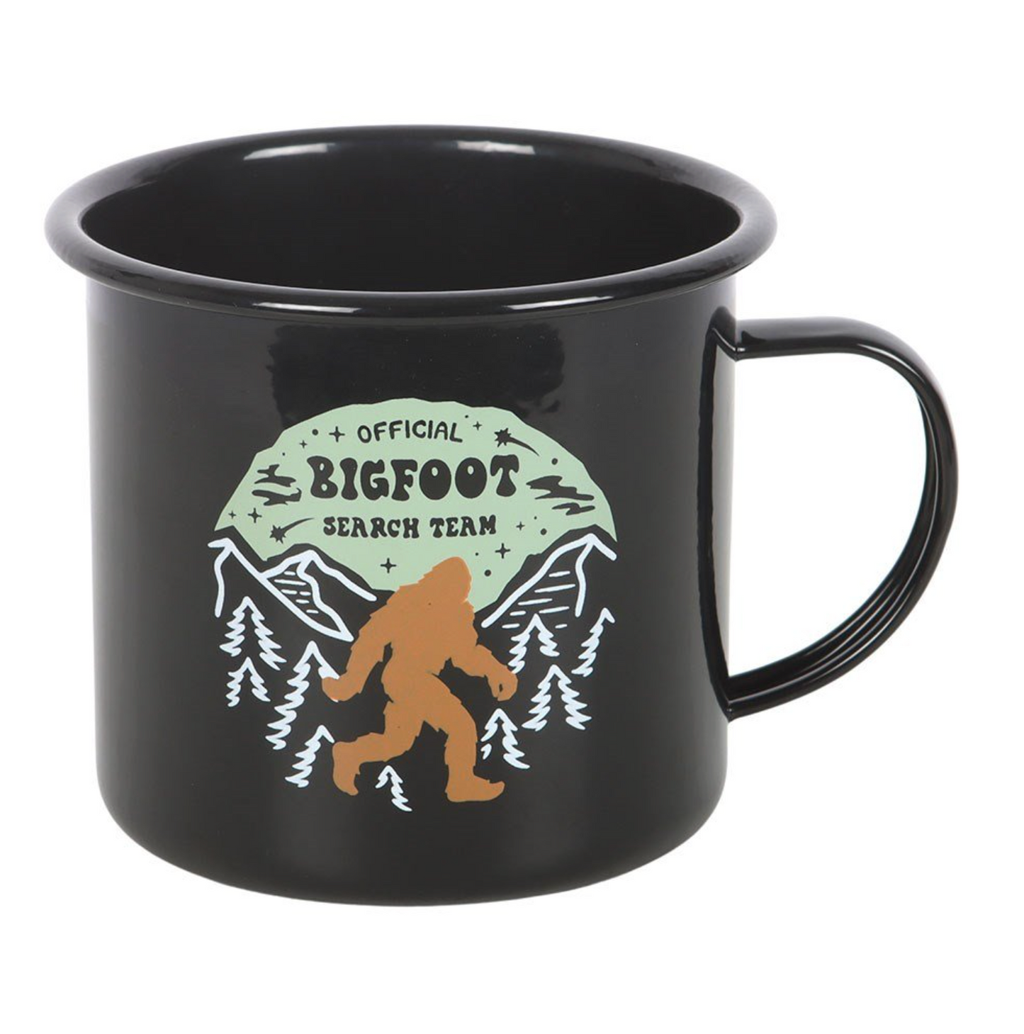 Big foot enamel camp coffee mug