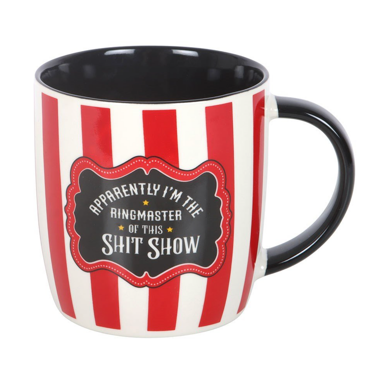 Ring master of shit show mug