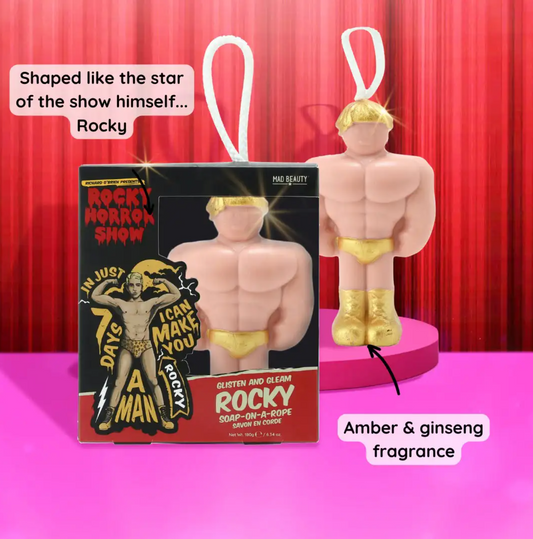 Rocky Horror soap on a rope