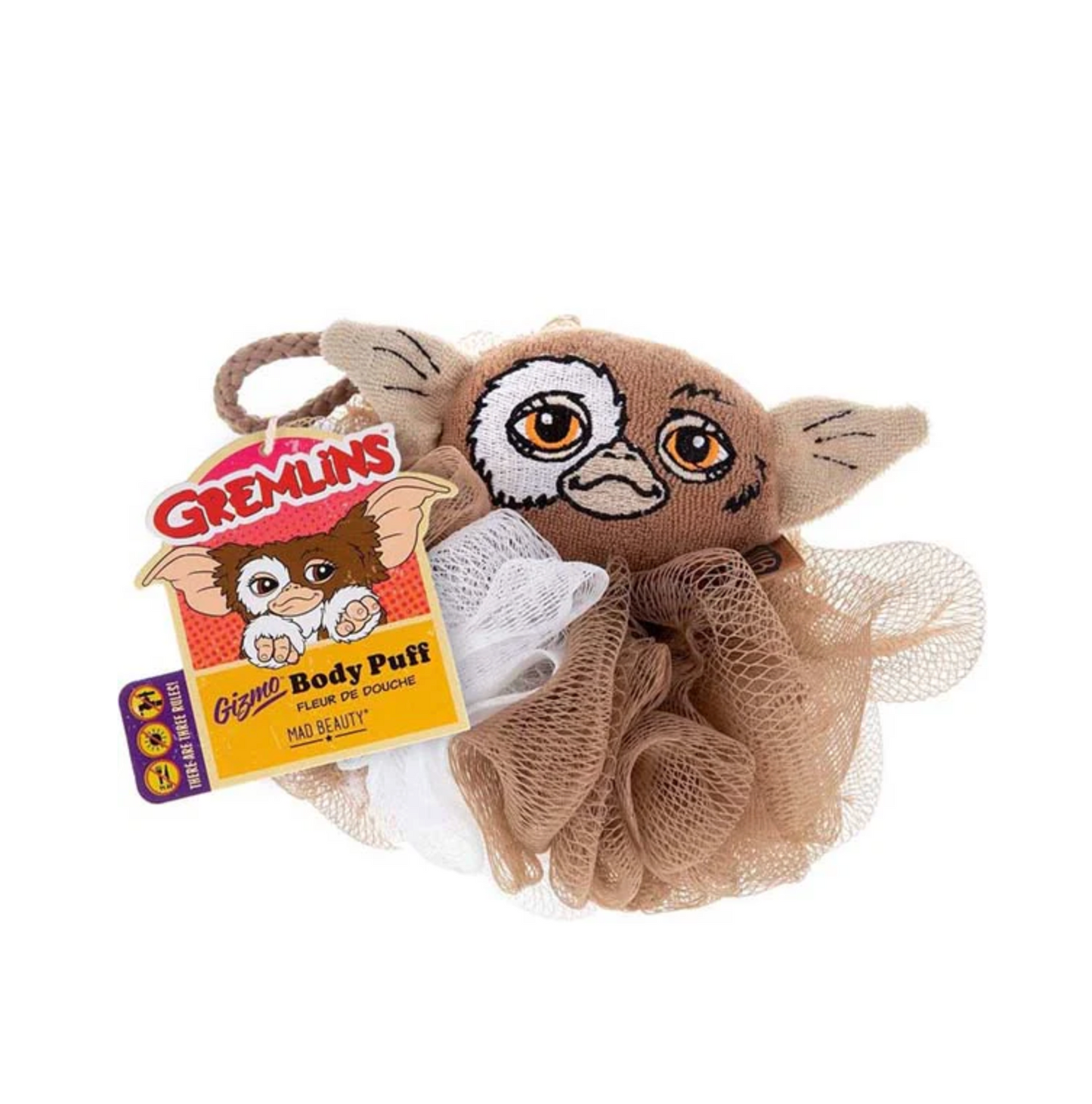 Gremlins horror movie body scrubber loofa puff