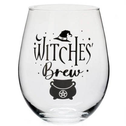 Witches brew glass tumbler