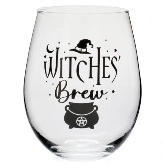 Witches brew glass tumbler