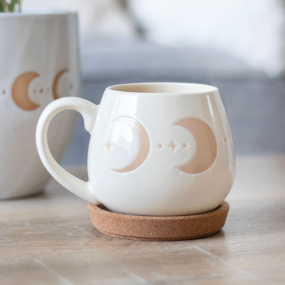 Moon phases hug mug