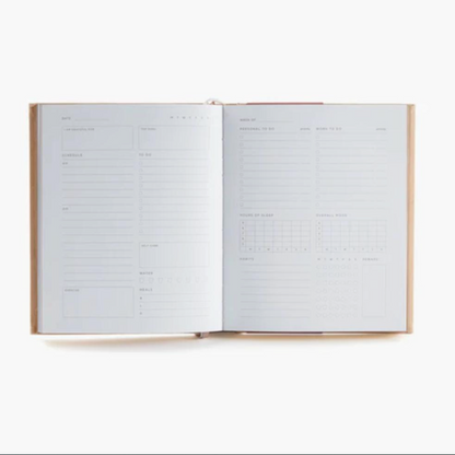 Self love / wellness care planner hardcover journal