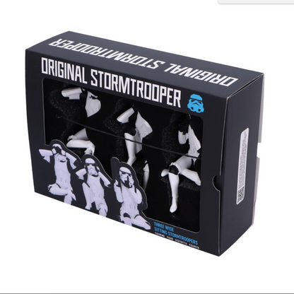 Star wars sitting storm troopers statue set 3