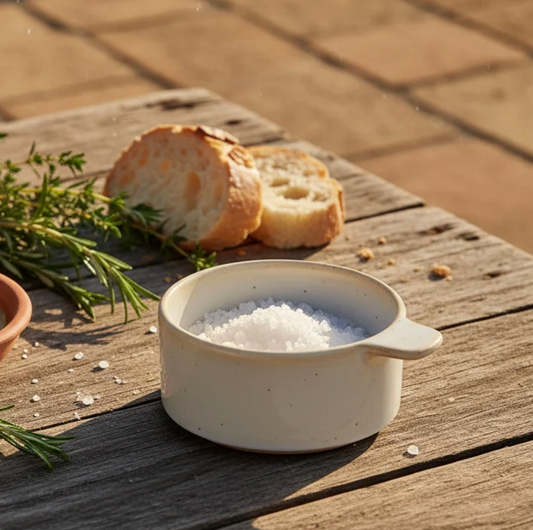 Handmade ceramic ramekin dish