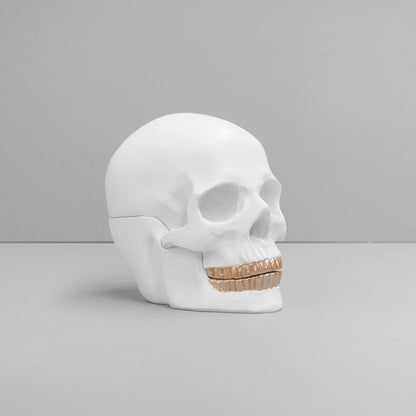 Gangsta skull storage jar