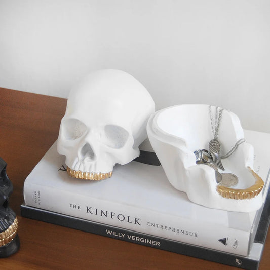 Gangsta skull storage jar