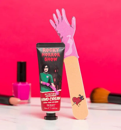 Rocky Horror hand cream and nail file