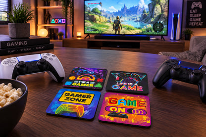 Gamer coaster set