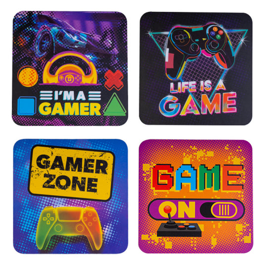 Gamer coaster set