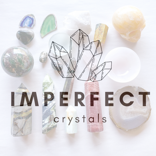 Kintsugi imperfect warrior crystals mystery gift