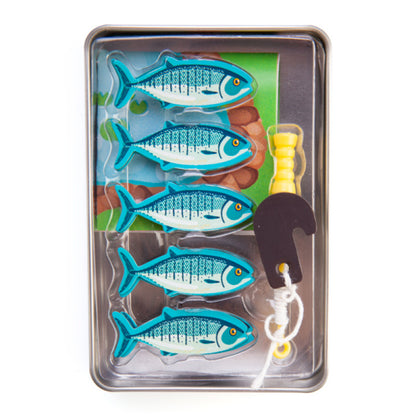 Desktop fishing game
