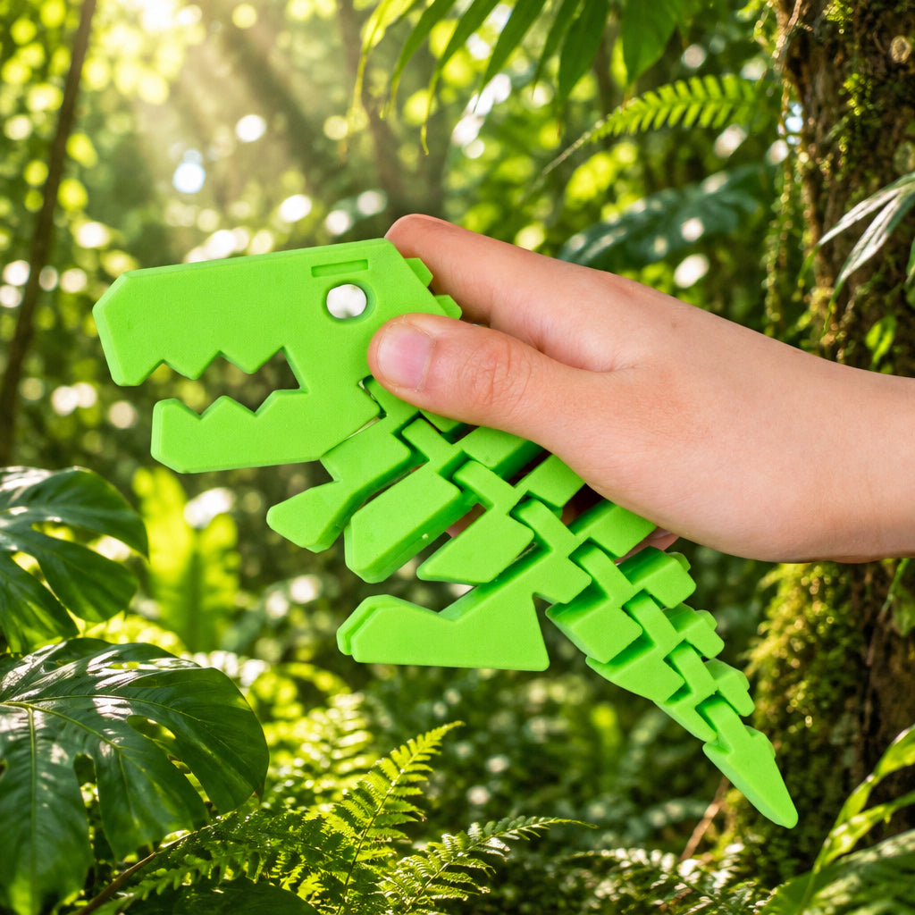 Fidget trex dinosaur skeleton toy