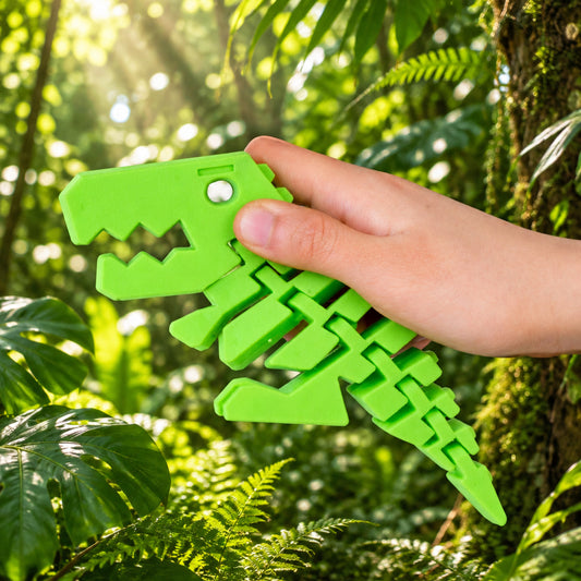 Fidget trex dinosaur skeleton toy