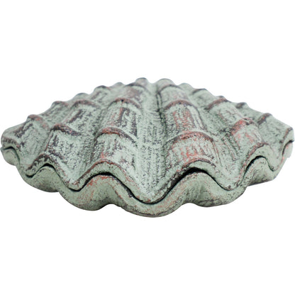 Clam shell dish with lid