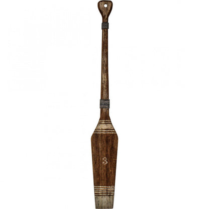 Sailing No 3 ivory boat oar wall decor