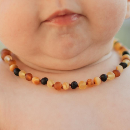 Baltic Amber Baby Necklace or Unisex Bracelet