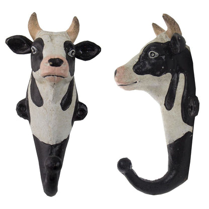 Cow cast iron hook