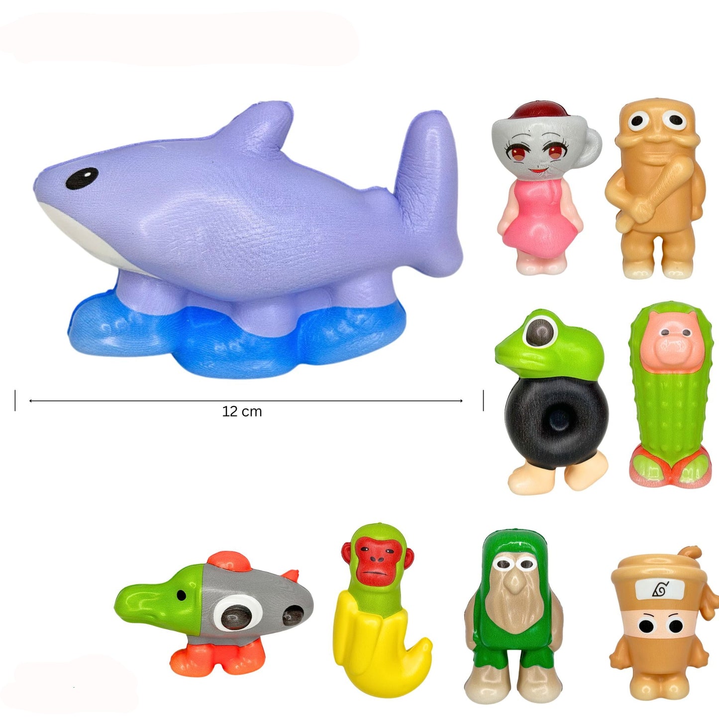 Brainrot squishy stress toy blind bag.