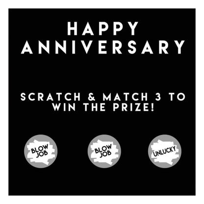Happy Anniversary naughty blowjob greeting card