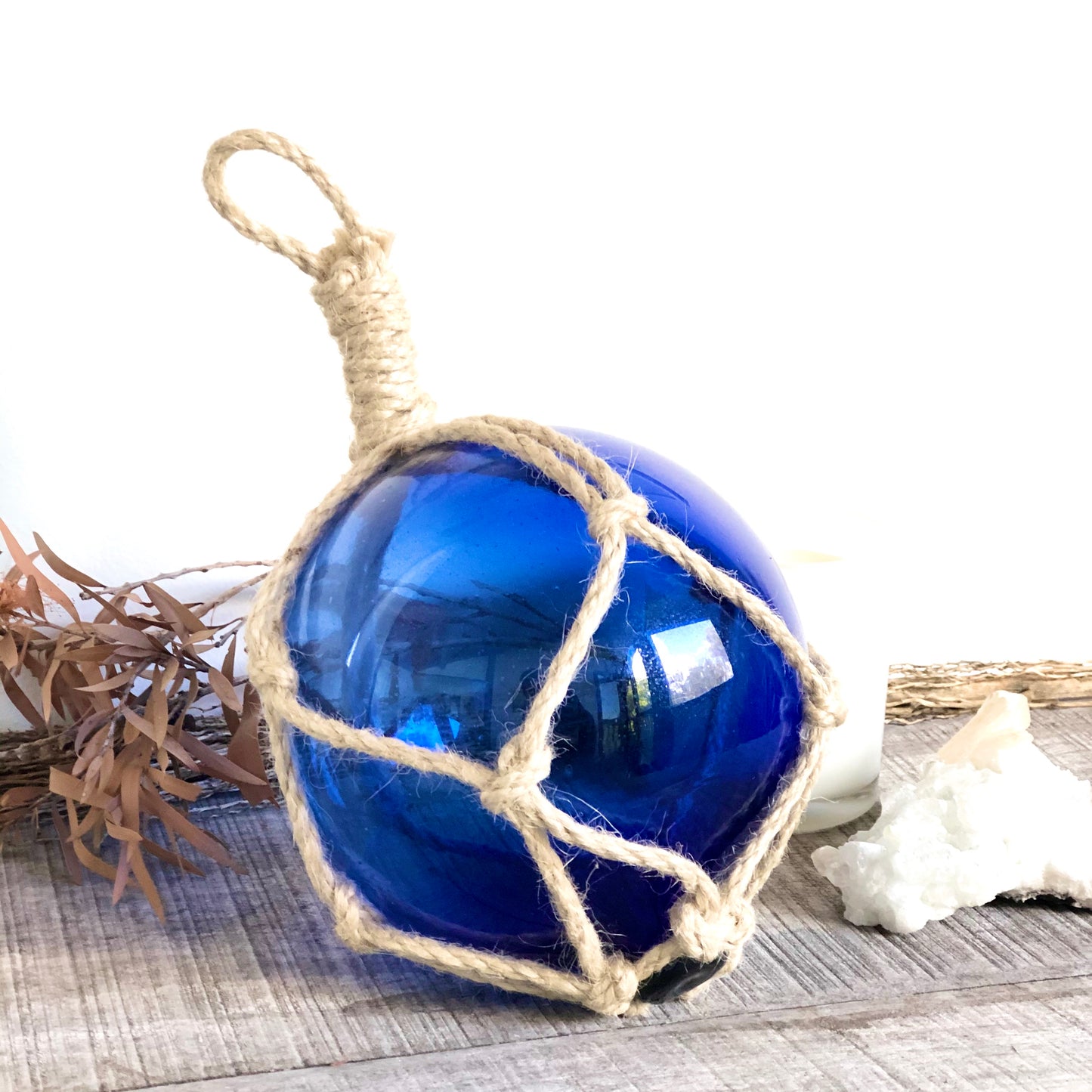Fishing float decor glass buoy