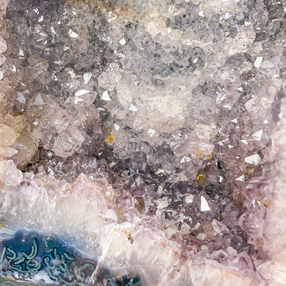 Light amethyst crystal geode cave cathedral 8kg