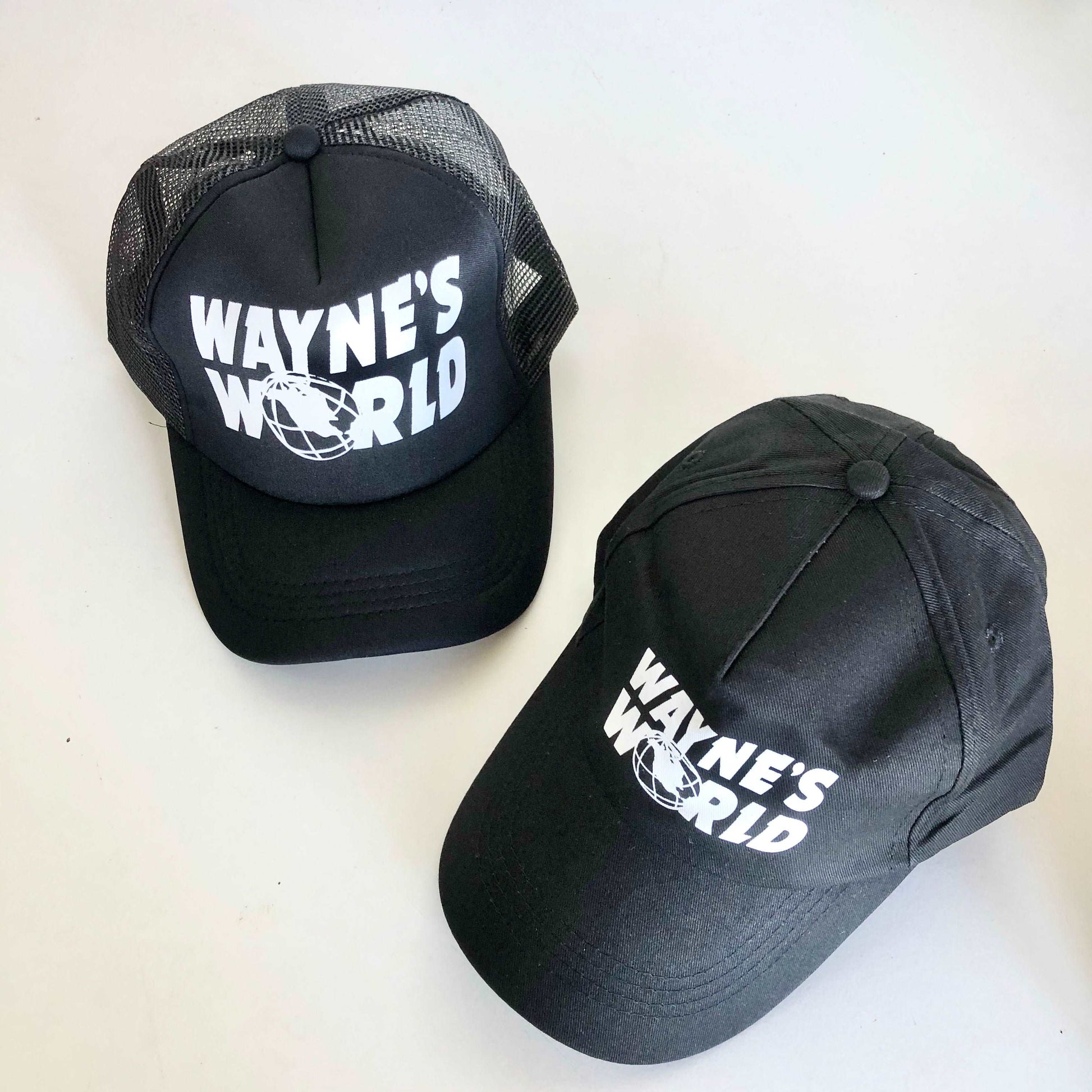 Black Waynes World movie cap / waynes world hat