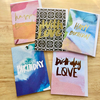 Birthday card / greeting card