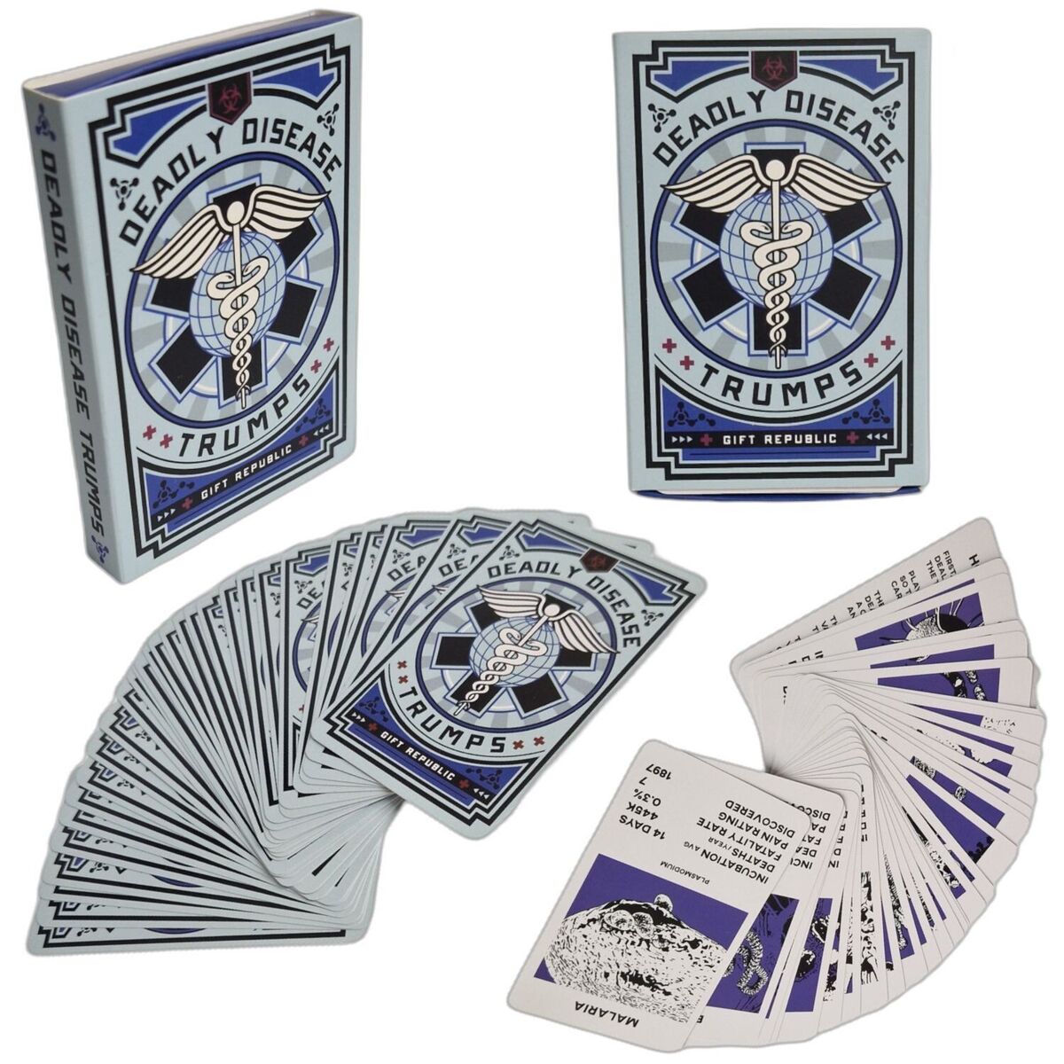 Deadly novelty card game