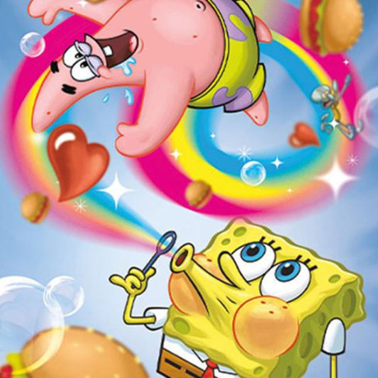 Spongebob SquarePants Burgers n rainbows Puzzle